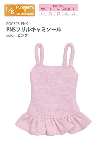 Doll Clothes - Pureneemo Original Costume - PureNeemo S Size Costume - Frill Camisole - 1/6 - Pink (Azone)