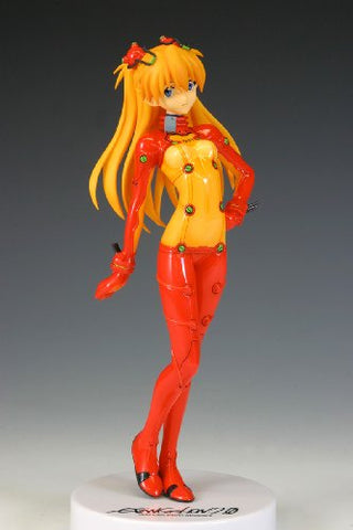 Evangelion Shin Gekijouban - Souryuu Asuka Langley - Treasure Figure Collection - 1/10 - Test Plug Suit ver. (Wave)