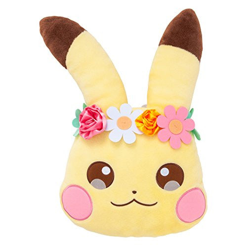 Pocket Monsters - Pokemon - Pikachu - Pikachu's Easter - Face Pillow - Pokemon Center Limited