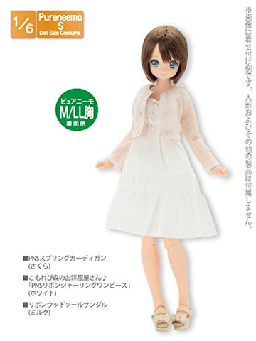 Doll Clothes - Pureneemo Original Costume - PureNeemo S Size Costume - Spring Cardigan - 1/6 - Sakura (Azone)