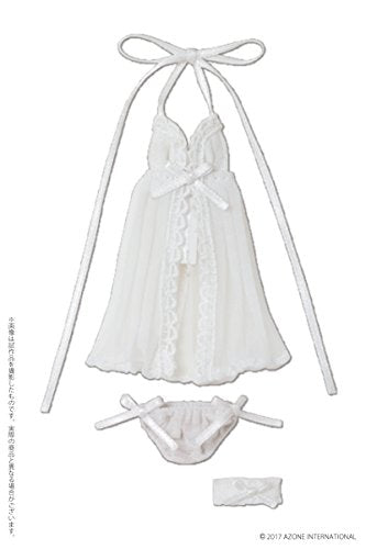 Doll Clothes - Picconeemo Costume - Babydoll Set - 1/12 - White (Azone)