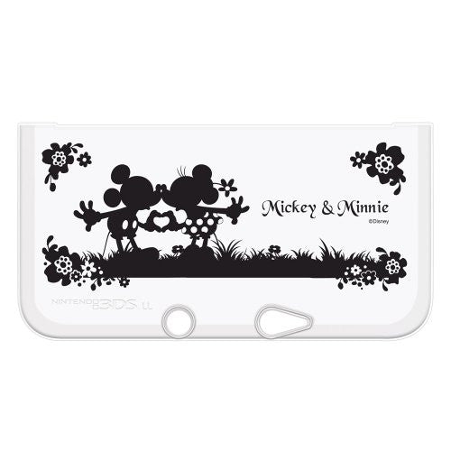 Disney Character TPU Cover for 3DS LL (Mickey & Minnie Silhouette Version)
