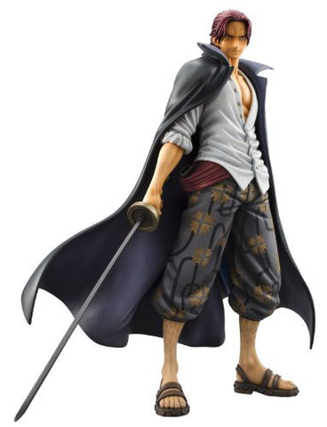 One Piece - Red-Haired Shanks - Excellent Model - Portrait Of Pirates DX - 1/8 - Marineford ver. (MegaHouse)　