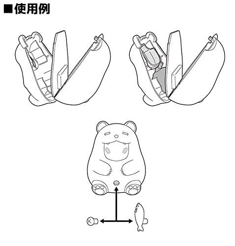 Nendoroid More - Nendoroid More: Face Parts Case - Pudgy Bear (Good Smile Company)