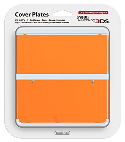 New Nintendo 3DS Cover Plates No.033 (Orange)