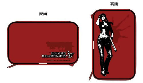 BioHazard: The Mercenaries 3D Semi Hard Pouch (Red)