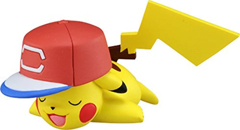 Pocket Monsters Sun & Moon - Pikachu - Moncolle Ex S - Monster Collection - EMC_25 - Satoshi's Pikachu (Alola Cap) (Takara Tomy)