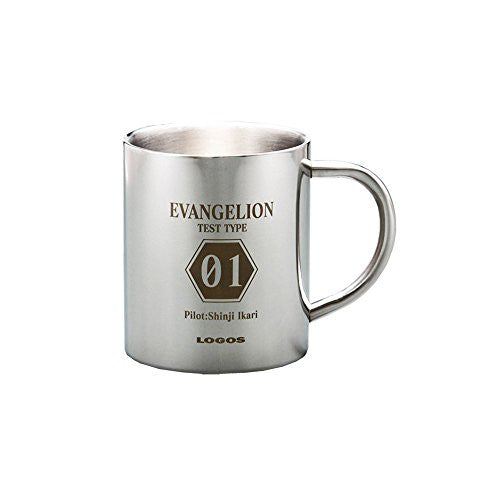 Evangelion Shin Gekijouban - Ikari Shinji - Mug - Eva x Logos (Eichi Co., Ltd)