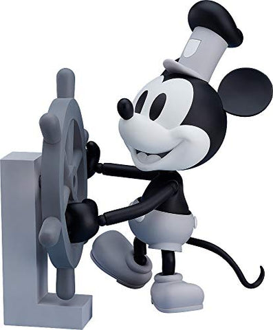 Steamboat Willie - Mickey Mouse - Nendoroid #1010a - 1928 Ver., Black & White (Good Smile Company)