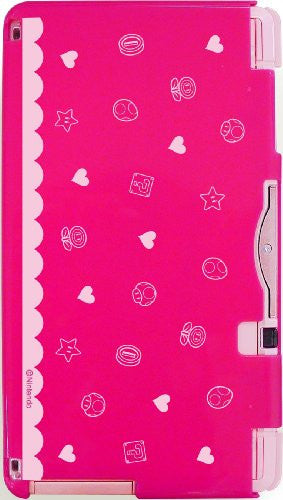 Body Cover 3DS Type E (Super Mario & Peach - Pink)