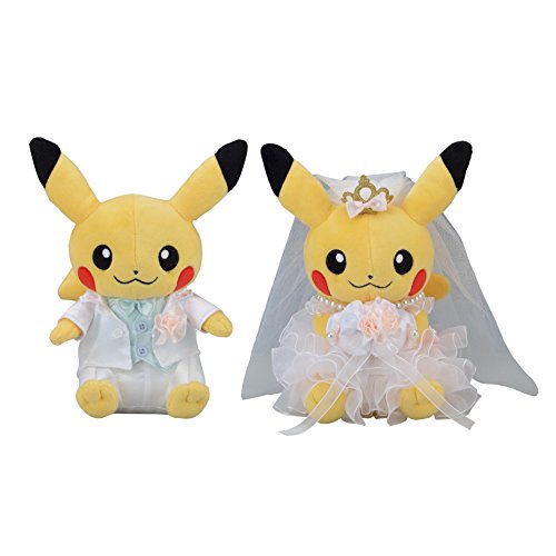 Pocket Monsters - Pikachu - Precious Wedding - Plush Pair