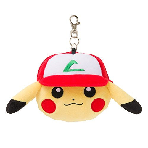 Pocket Monsters - Pokemon Center Original - Pikachu wearing a hat - Plush Pass Case