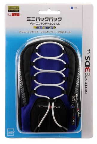 Mini Backpack for 3DS LL (Blue)
