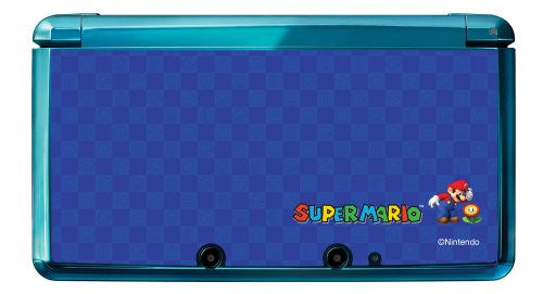Super Mario Character Sticker 3DS (Blue)