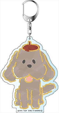 Yuri!!! on Ice x Sanrio Characters - Deka Key Chain - Stamp Rally Ver. - Makkachin