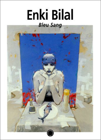 Enki Bilal Artworks Bleu Sang Illustration Art Book