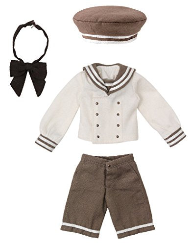 Doll Clothes - Pureneemo Original Costume - PureNeemo XS Size Costume - Gymnasium Sailor Set II - 1/6 - Light Brown x Ivory (Azone)