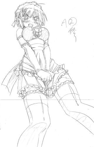 He Is My Master Animation "Marumie Maid Works" Storyboard Art Book