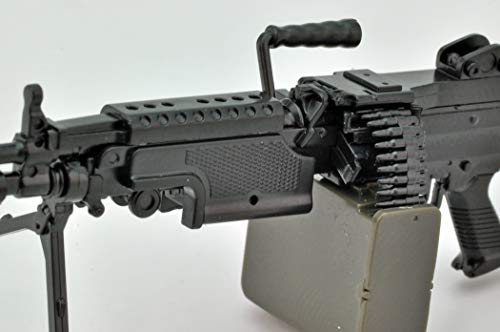 Little Armory LA 046 - 5.56 mm machine gun  (FN Minimi) - 1/12 (Tomytec)