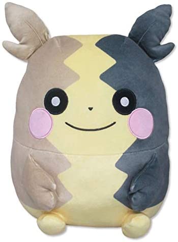 Pocket Monsters - Morpeko - Cushion - MochiFuwa Cushion PZ53 - Nuigurumi Cushion - Reversible Plush - Manpukumoyo/Harapekomoyo (San-ei)