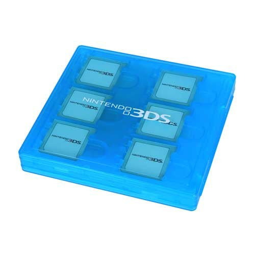 3DS Card Pocket 12 (Clear Blue)