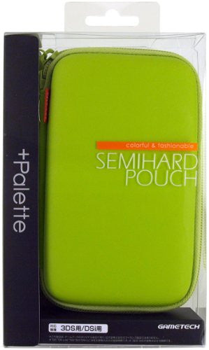 Palette Semi Hard Pouch for 3DS (Lime Green)