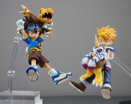Digimon Adventure G.E.M. Series PVC Figure - Ishida Yamato & Gabumon Digimon Adventure G.E.M. Series PVC Figure - Ishida Yamato & Gabumon