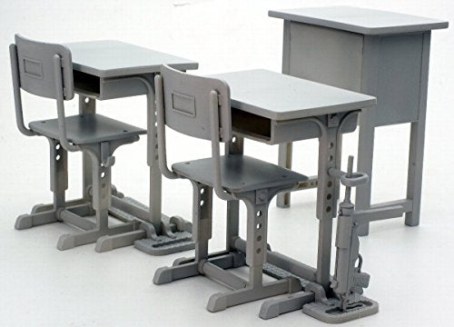 LittleArmory  Shitei Bouei School Desk Grease Gun Set