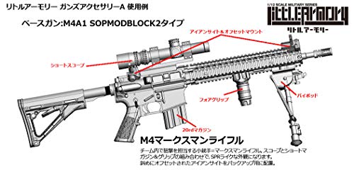 Little Armory LD020 - Guns Accessory A - 1/12 (Tomytec)