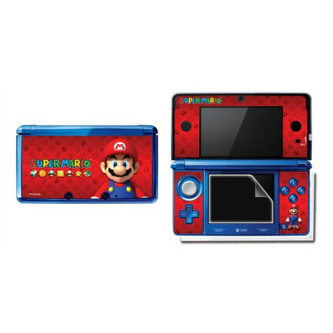 Super Mario Protective Filter 3DS (Red)