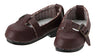 Doll Clothes - Picconeemo Costume - T Strap Shoes - 1/12 - Brown (Azone)