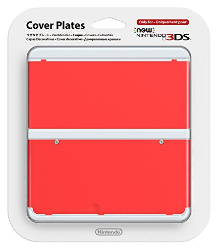 New Nintendo 3DS Cover Plates No.011 (Red)