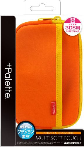 Palette Multi Soft Pouch for 3DS (Sunset Orange)