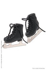 Doll Clothes - Pureneemo Original Costume - Figure Skating Shoes - 1/6 - Black (Azone)