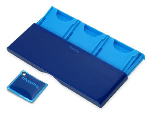 Palette Slide Card Case (Sapphire Blue)