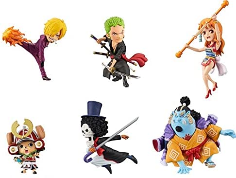 One Piece - One Piece World Collectable Figure -WT100 Memorial Eiichiro Oda Draws a Great Pirate Hyakukei 1- - World Collectable Figure - Set Of 6 (Bandai Spirits, Banpresto)