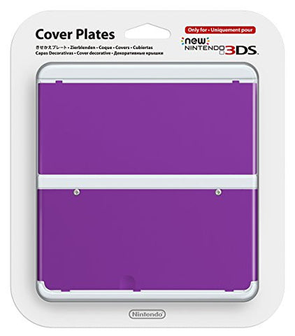 New Nintendo 3DS Cover Plates No.035 (Purple)