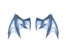 Pepatama Series - Paper Effect - Wing A - Dragon Wing - Blue