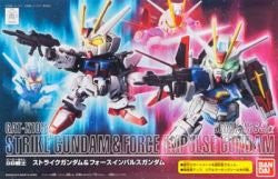 Kidou Senshi Gundam SEED - Kidou Senshi Gundam SEED Destiny - GAT-X105 Strike Gundam - ZGMF-X56S/α Force Impulse Gundam - SD Gundam BB Senshi (Bandai)