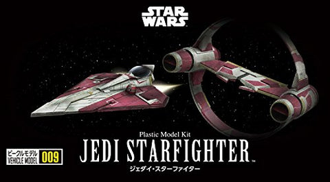 Star Wars: Episode II – Attack of the Clones - Star Wars Plastic Model - Vehicle Model 009 - Jedi Starfighter (Bandai)
