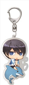 Free! - Nanase Haruka - Deka Keyholder - Keyholder - Swimsuit ver., Chimi (Contents Seed)