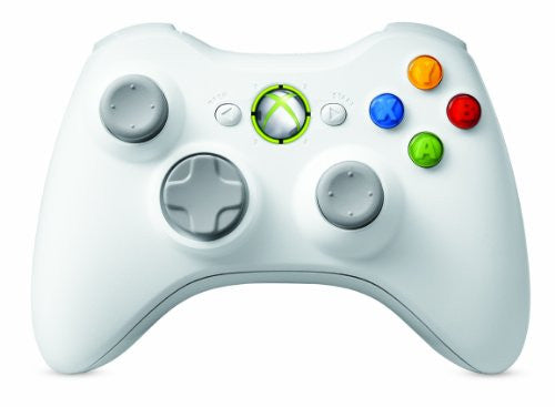 Xbox 360 Wireless Controller (Pure White)