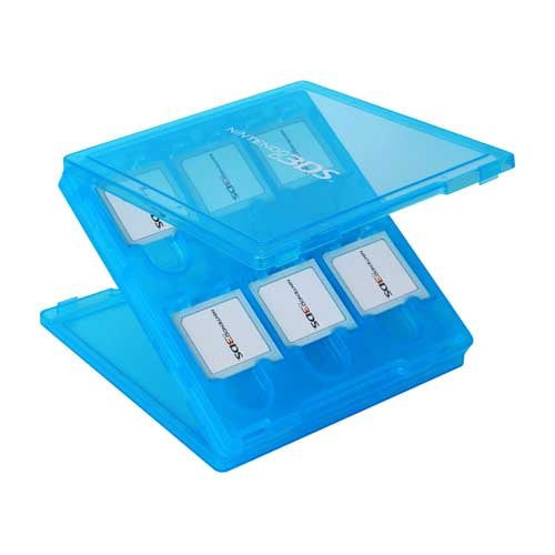 3DS Card Pocket 12 (Clear Blue)