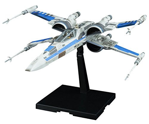 Star Wars: The Last Jedi - Spacecrafts & Vehicles - Star Wars Plastic Model - Blue Squadron Resistance X-wing Fighter - 1/72 (Bandai)