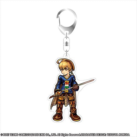Dissidia Final Fantasy - Ramza Beoulve - Acrylic Keychain - Keyholder