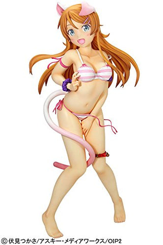 Ore no Imouto ga Konna ni Kawaii Wake ga Nai - Kousaka Kirino - Super Figure SF2.5 - 1/2.5 - Nekomimi Swimsuit ver. , Soft Bust Edition (Griffon Enterprises)