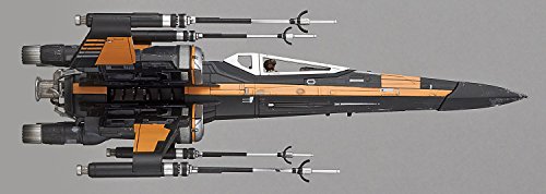Star Wars: The Last Jedi - Spacecrafts & Vehicles - Star Wars Plastic Model - Poe's Boosted X-Wing Fighter - 1/72 (Bandai)