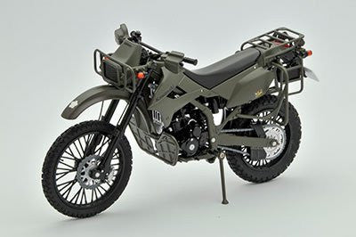 Little Armory LM001 - Ground Self Defense Force Reconnaisance Motorcycle Kawasaki KLX250 - 1/12 (Tomytec)