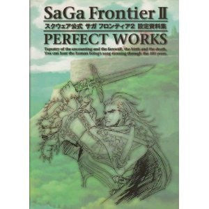 Saga Frontier 2 Square Official Analytics Illustration Art Book / Ps