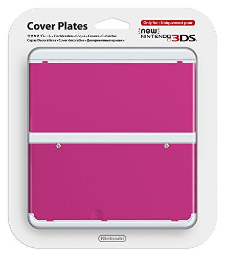 New Nintendo 3DS Cover Plates No.032 (Pink)